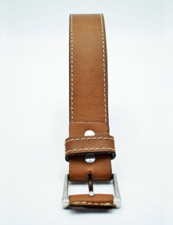 Cinto de piel camel - Image 2