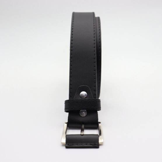 Cinto de piel negro - Image 2